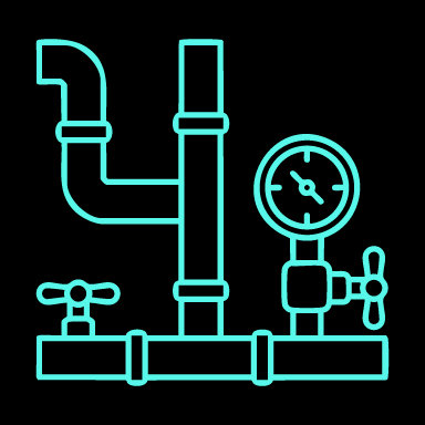 Ícono de tubería de agua potable